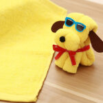 Puppy-Shape-Square-Towel-01