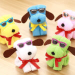 Puppy-Shape-Square-Towel-01